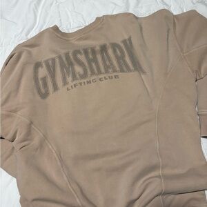 Gymshark Beige Crewneck Sweatshirt